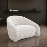 Kyria 360-Degree Swivel Accent Chair - Light Brown