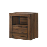 Altimari Channeled Headboard Bed & Bedroom Set - Nightstand