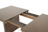 Casoria Rustic Extendable Trestle Dining Collection - Chevron Detail Table, Chairs & Sideboard