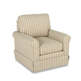 Peggy Skirted Swivel Accent Chair – view 11