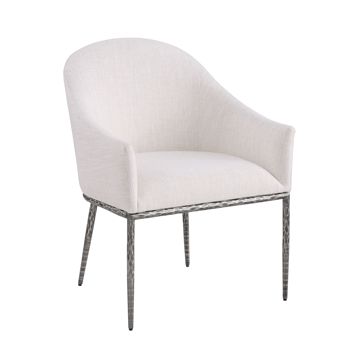 Balvi Contemporary Round Dining Table & Chairs - 1 Arm Chair