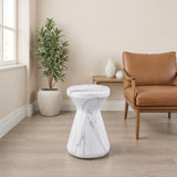 Arpino Contemporary Ceramic Side Table