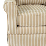 Peggy Skirted Swivel Accent Chair – view 15