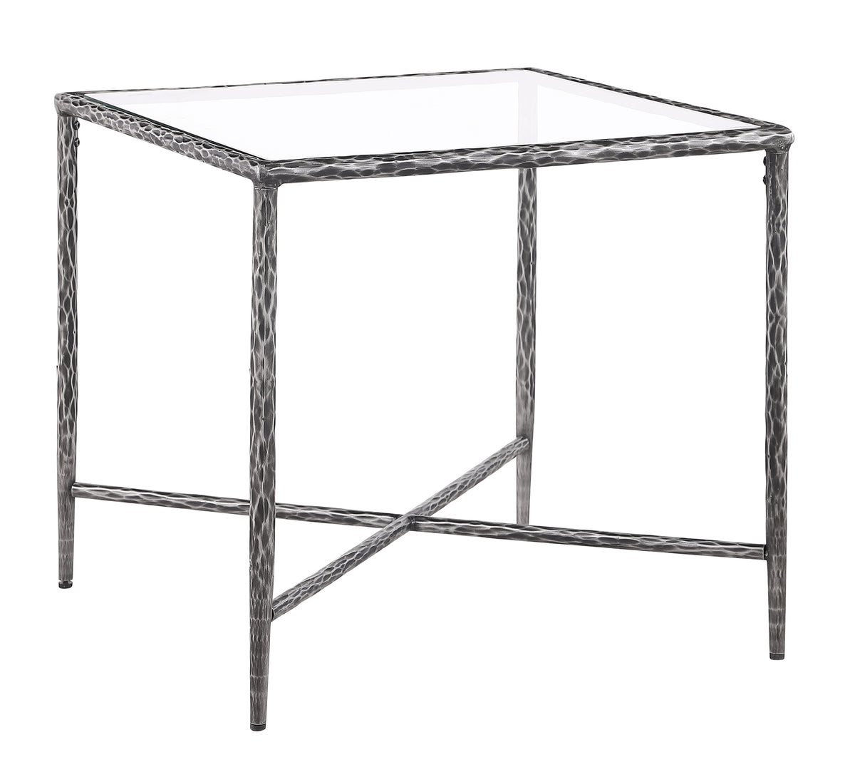 Terva Contemporary Glass Coffee & End Tables - End Table