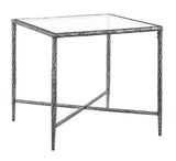 Terva Contemporary Glass Coffee & End Tables - End Table
