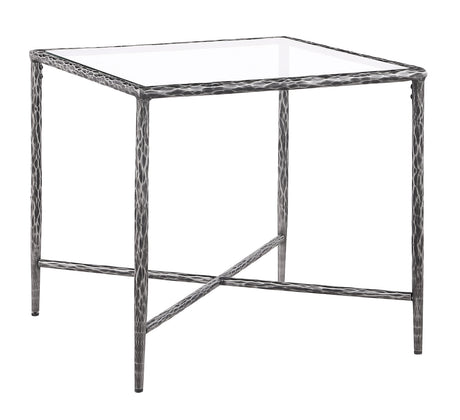 Terva Contemporary Glass Coffee & End Tables - End Table
