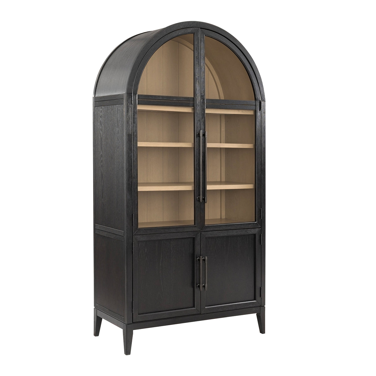 Minster Modern Farmhouse Arched Display Cabinet – view 5