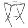 Vilna Contemporary Forged Steel Side Table - Gunmetal