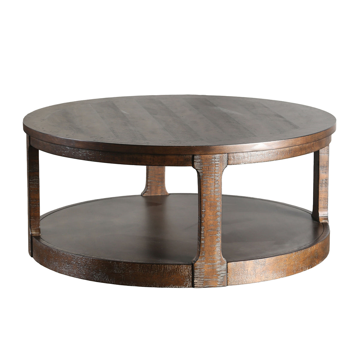 Hickory Transitional Solid Pine Coffee Table & Nesting End Tables – view 5