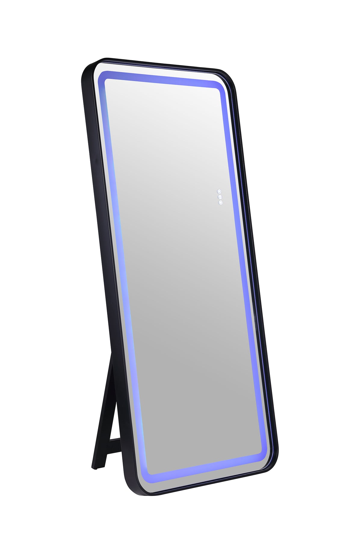 Katlyn Hollywood Glam LED Floor Mirror with Bluetooth Speaker – view 4