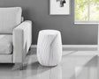 Fresco Ceramic Marble-Look Side Table