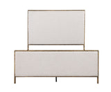 Valda Forged Steel Upholstered Bed & Bench – view 7