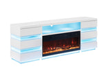 Terni Electric Fireplace TV Stand & Side Tables – view 19