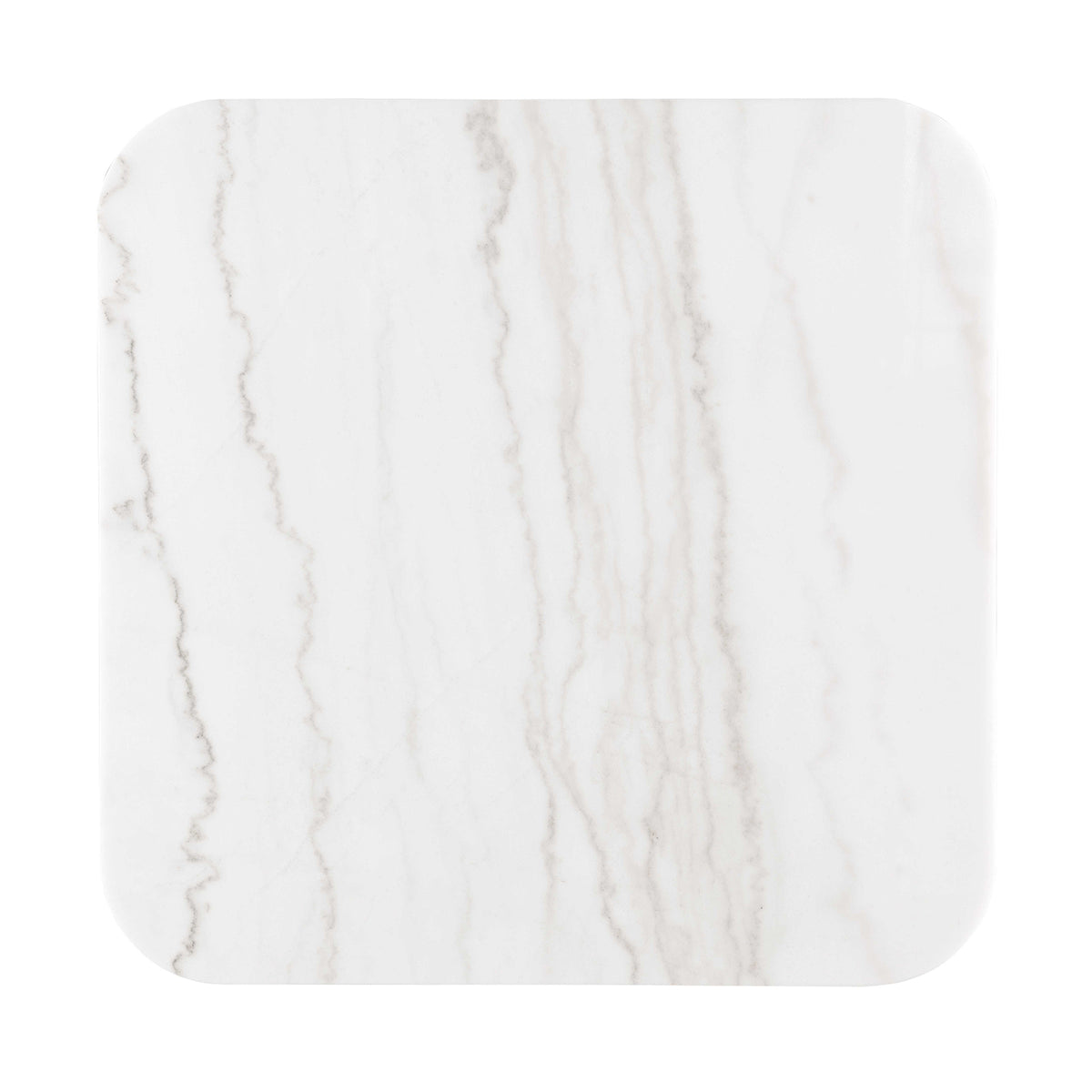 Virden Genuine Marble Cocktail & End Tables - Square Cocktail Table