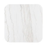 Virden Genuine Marble Cocktail & End Tables - Square Cocktail Table