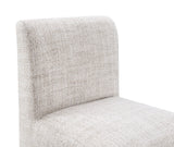Tona Upholstered Dining Side Chairs with Casters (Set of 2) – view 14