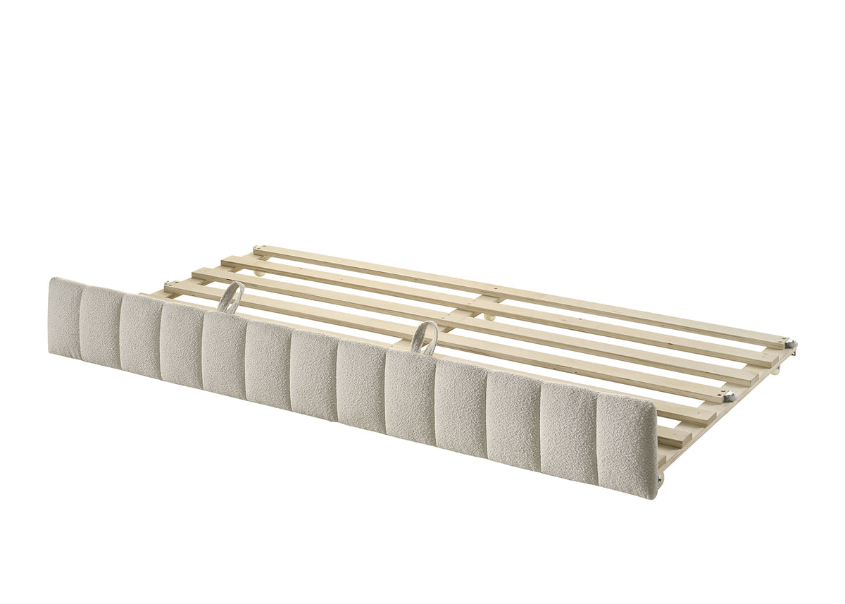 Nardi Channel-Tufted Twin Daybed with Trundle – view 12