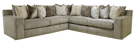 Lymington Transitional Oversized Deep-Seat Sectional – view 2