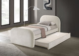 Vanni Upholstered Twin Bed with Trundle
