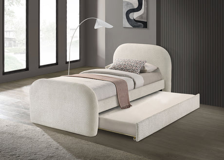Vanni Upholstered Twin Bed with Trundle