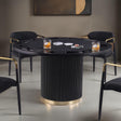 Frascone Round Game & Dining Table Set - Game Table Only