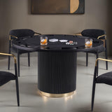Frascone Round Game & Dining Table Set - Game Table Only