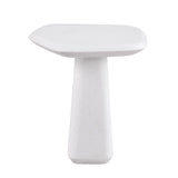Amico Ceramic Pedestal Coffee & End Tables – White, view 11