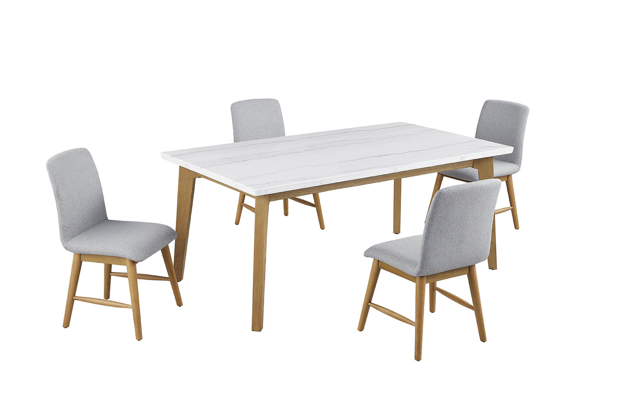 Mandier Genuine Marble Top Dining Collection – view 9