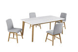 Mandier Genuine Marble Top Dining Collection – view 9