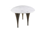 Ciaran Contemporary Oval Sintered Stone Dining Table & Set – Bronze, view 4