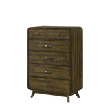 Heswall Mid-Century Bed & Bedroom Set - Chest