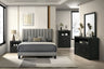 Altimari Channeled Headboard Bed & Bedroom Set - Queen Bed Only