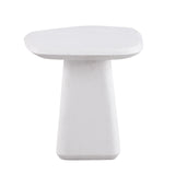 Amico Ceramic Pedestal Coffee & End Tables - End Table