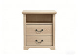 Amble Rustic Open-Shelf Nightstand – view 19