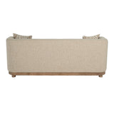 Sarabi Contemporary Sofa, Loveseat & Chair with Plinth Wood Base – view 8