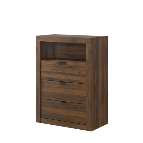 Altimari Channeled Headboard Bed & Bedroom Set - Chest