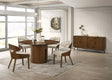 Hillerod Mid-Century Modern 59" Round Pedestal Dining Set & Sideboard - Round Table Only (59")