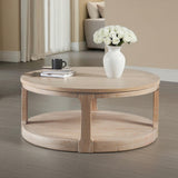 Hickory Transitional Solid Pine Coffee Table & Nesting End Tables - Coffee Table