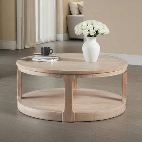 Hickory Transitional Solid Pine Coffee Table & Nesting End Tables - Coffee Table