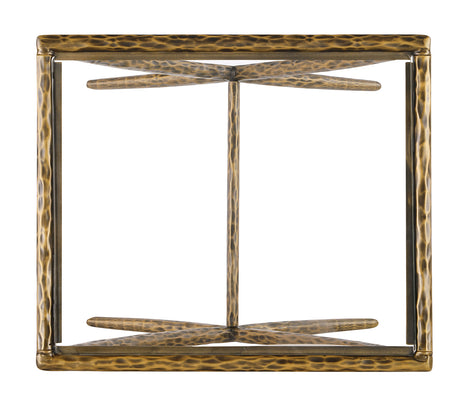 Vilna Contemporary Forged Steel Side Table – view 3