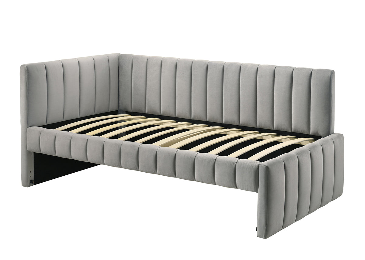 Nardi Channel-Tufted Twin Daybed with Trundle – view 9