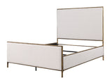 Valda Forged Steel Upholstered Bed & Bench – view 6