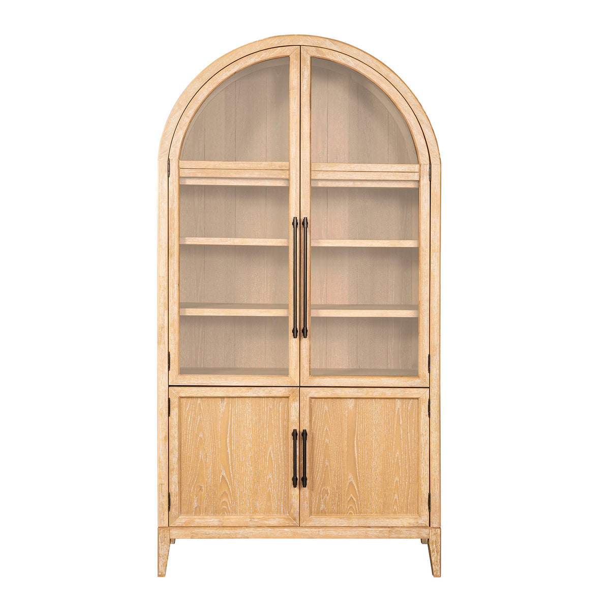 Minster Modern Farmhouse Arched Display Cabinet – view 7