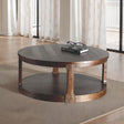 Hickory Transitional Solid Pine Coffee Table & Nesting End Tables - Coffee Table