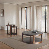 Hickory Transitional Solid Pine Coffee Table & Nesting End Tables – view 9