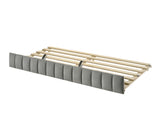 Nardi Channel-Tufted Twin Daybed with Trundle – view 10