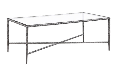 Terva Contemporary Glass Coffee & End Tables - Coffee Table