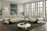 Morley Contemporary Power Reclining Sofa, Loveseat & Recliner with USB Ports - Pillow-Top Arms