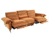 Morley Contemporary Power Reclining Sofa, Loveseat & Recliner with USB Ports - Pillow-Top Arms