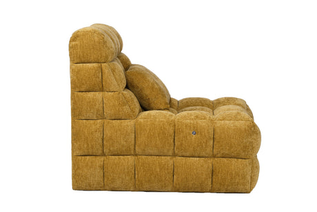 Kamili Biscuit-Tufted Vibrating Massage Lounge Chair – view 15